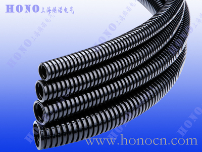 黑色尼龙波纹软管