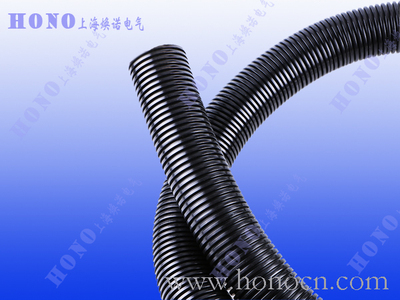 黑色尼龙耐高温波纹软管