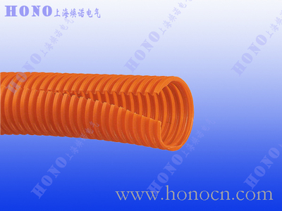 开口橙色尼龙波纹软管