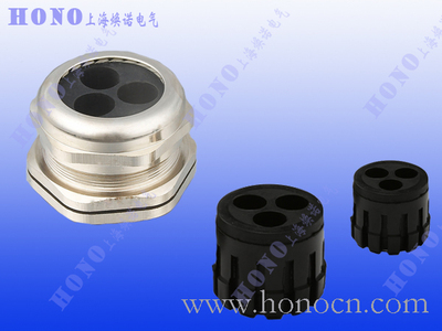 3孔黄铜镀镍电缆接头