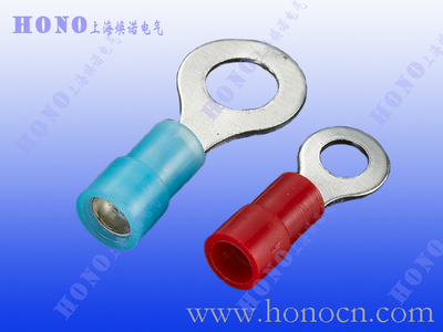 双压接尼龙预绝缘圆形端子