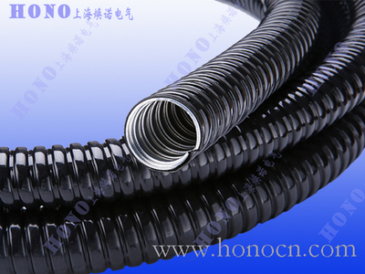 黑色包塑不锈钢金属软管